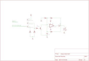 Chaos Instrument - circuit diagram