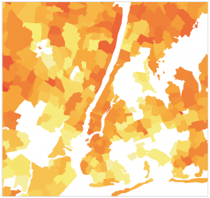 This infographic provides information on Netflix rental patterns, neighborhood by neighborhood, in a dozen cities.