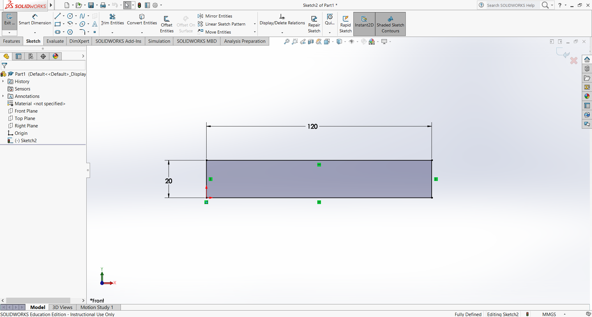 74 Tutorial Solidworks Basics 16 223 Introduction To