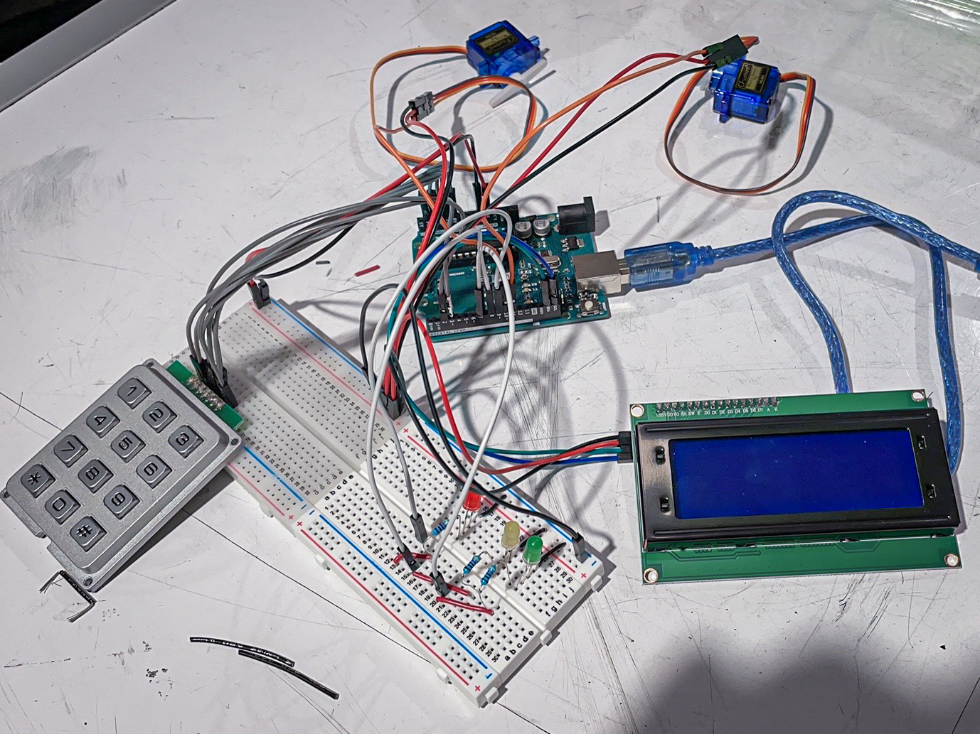 Math Buddy - Putting All Electronics Together