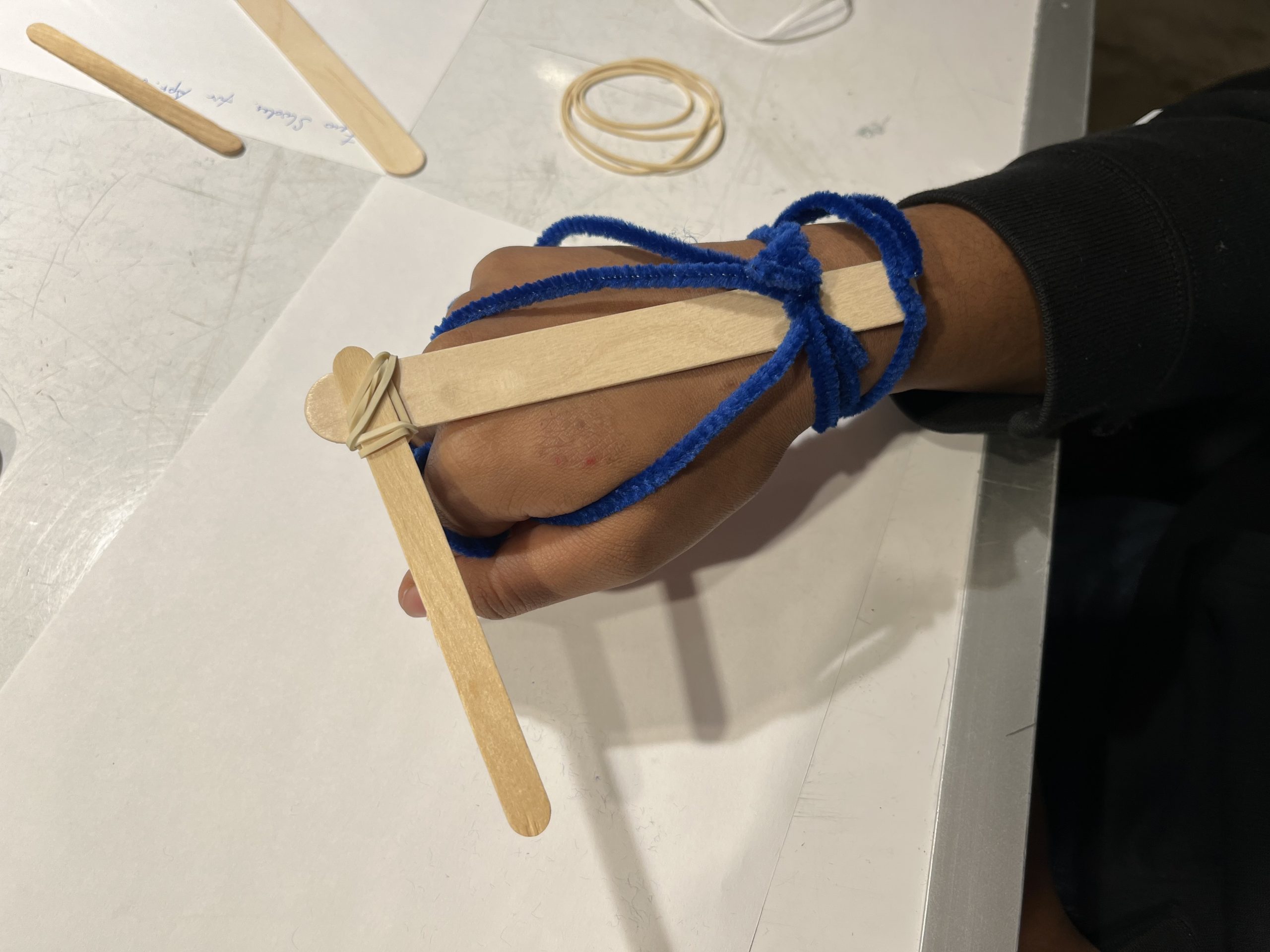 a prototype of wrist band