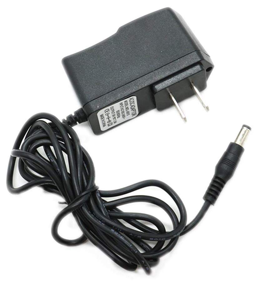 9V power supply with barrel jack, image via Amazon.com