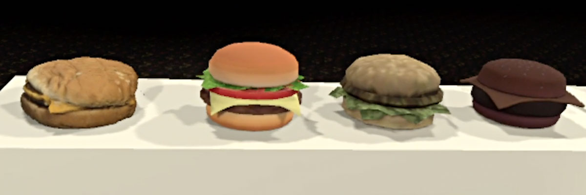 Huw's virtual museum (of hamburgers)